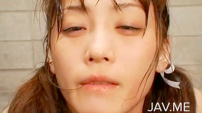 Hot Japanese Beauty Swallows Cum After Blowjob Blissfully