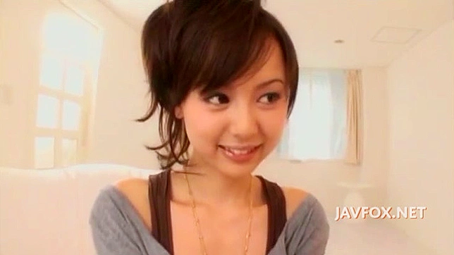 Curious Asian Teen 18+ Tries Dildo For First Time Arousing Fun