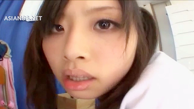 Sizzling Japanese Beauty Gets Hard Fucked Close Up