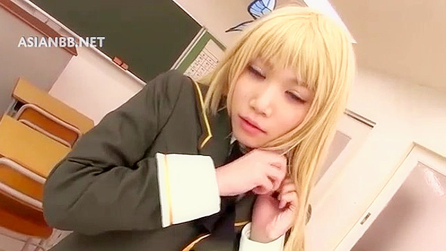 Sizzling Japanese Temptress Enjoying Hardcore Action