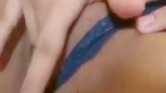 Adorable Nerdy Asian Girl 18+ Pleasuring Herself Solo