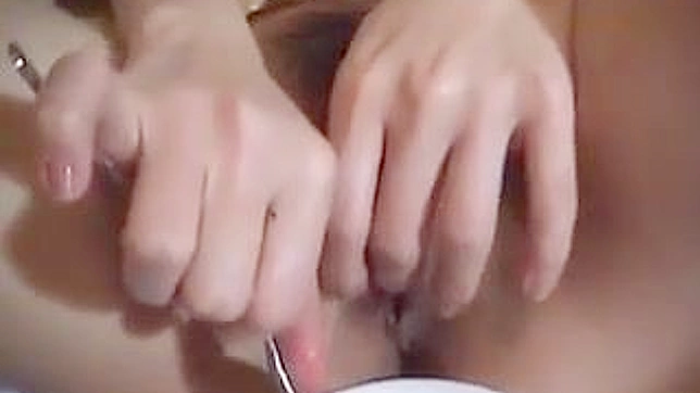 Adorable Asian Teases Herself Until Orgasmic Bliss