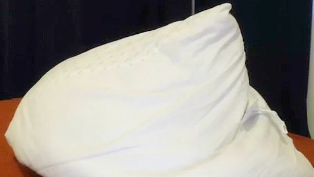 Sensual Asian Doll Teasing Her Wet Pussy and Moaning Loudly