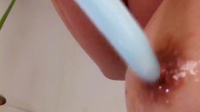 Seductive Luna Mikami Teases Cock With Feet For Hot Orgasm