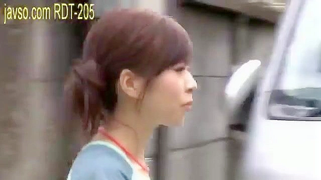 Obscene Wife Tempts Stranger In Car For Hot Sex Act