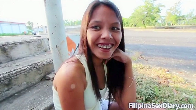 Brace-Faced Beauty Licks Cock and Enjoys Hard Fuck Fest