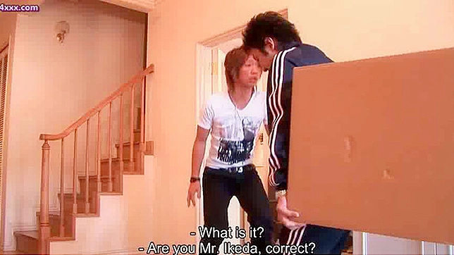 Asian Teen 18+ Babe Sucks Two Dicks In Hot Threesome Action