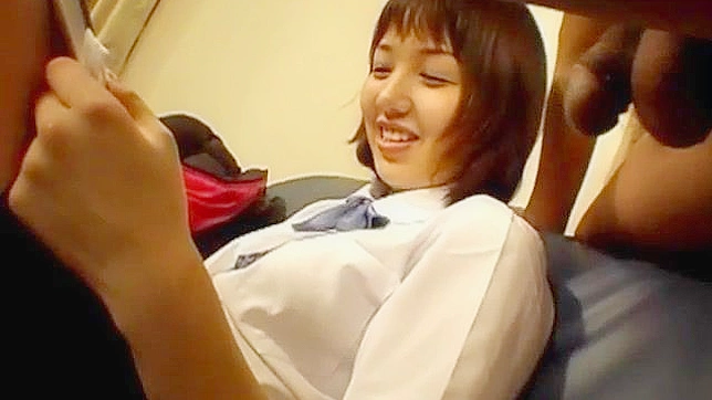 Riho Yuzuki Sucks Dong & Gets Fucked Vibrator Nasty Slit Orgasm