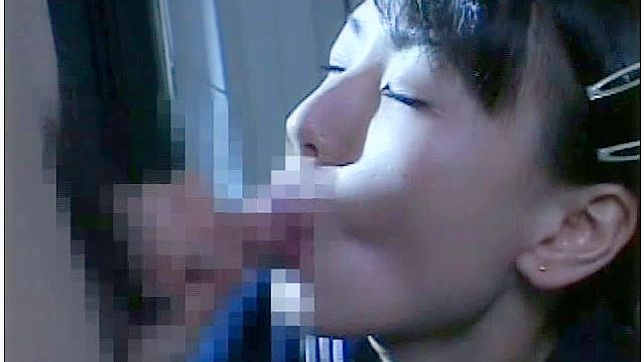 Kinky Japanese Teen 18+ In Stockings Deepthroats and Fucks Hard