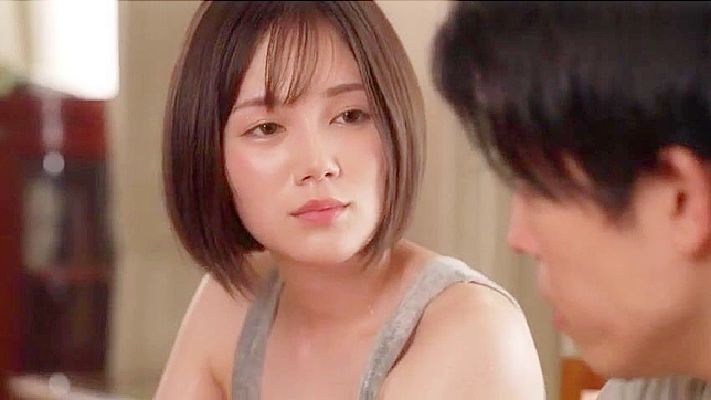 Japanese Stepsibs Explore Forbidden Lust Alone at Home