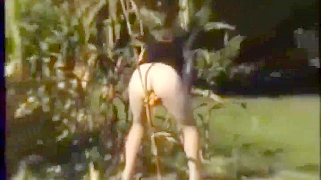 Seductive Farmer’s Wife Teases Pussy Amidst Cornfields