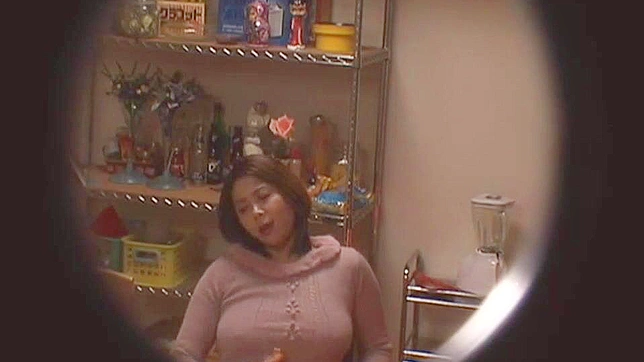 Caught On Cam - Seductive Japanese Mom Pleasuring Herself Secretly