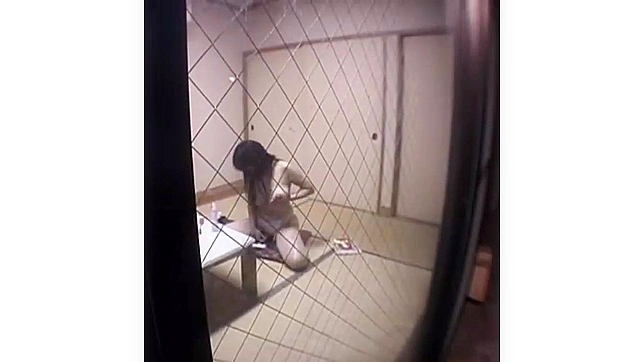Caught! Peeping Tom Films Hot Japanese Woman Self-Pleasure