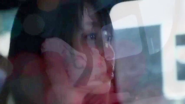 Mature Man Finds Bliss Massaging Busty JAV Beauty's Tits