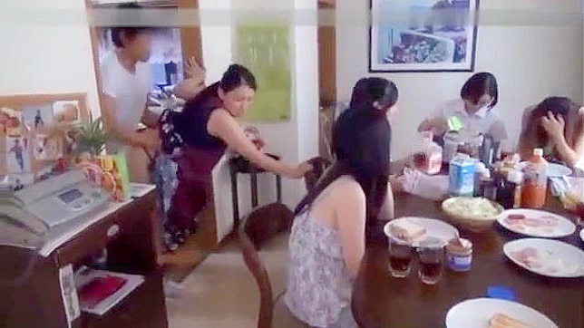 Hot Multitasking Stepmom Fucks Son's Dad Passionately