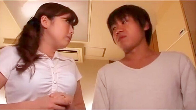 Seductive Teen 18+ Takes Charge Over Her Naughty Stepmom in Kitchen