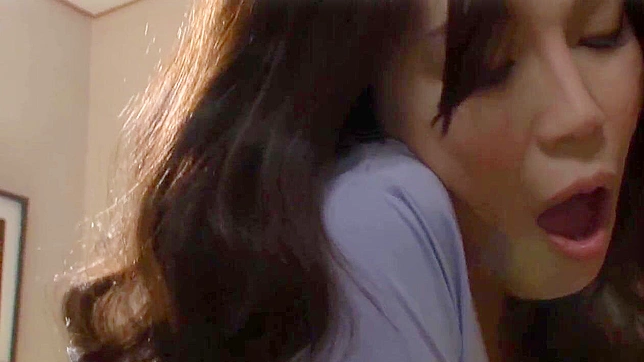 Stepmom Tempts Sneaky Lover During Husband's Rest, Gets Rough pounding