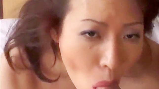 Seductive Kimono Beauty Pleasures Herself Before Hot Sex