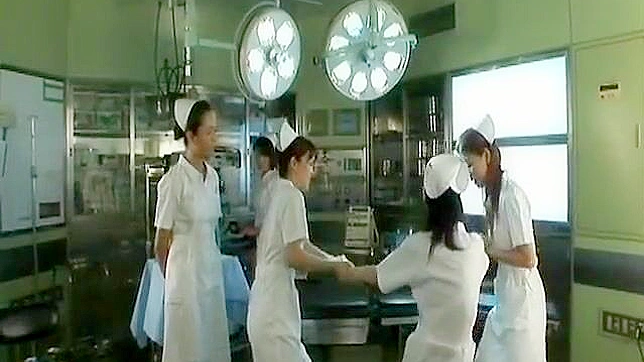 Seductive Nurses Indulge in Steamy Sex Acts at Work