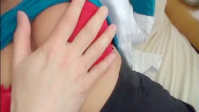 Blonde Tempts Japanese Lover with Fiery Sex Passion