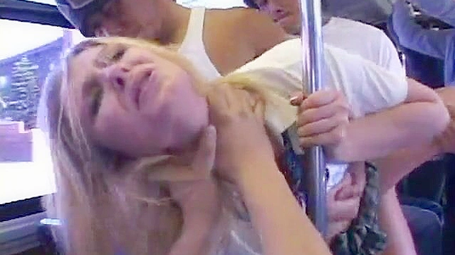 Blonde Schoolgirl 18+ Gets Roughly Fucked On Bus By Asians
