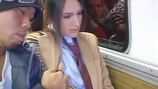 Japan Schoolgirl 18+ Gets Naughty Handjob from Hot Guy