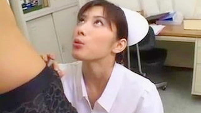 Naughty Japanese Nurse Pleases Patient with Expert Blowjob Artistry