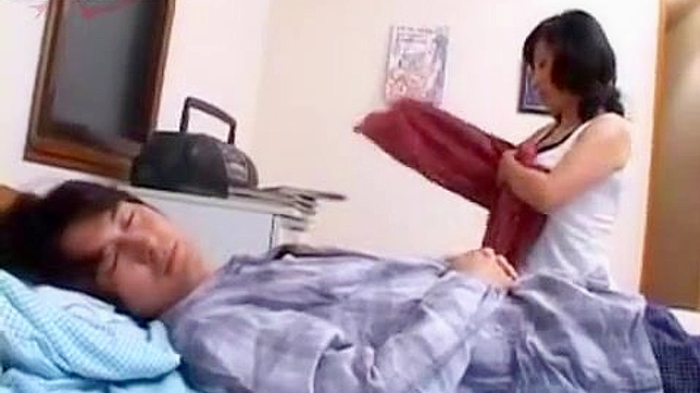 Stepmom's Morning Pleasure with Curious Teen 18+ Chick