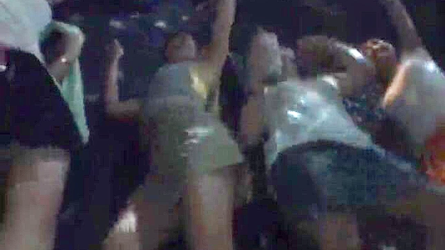 Poor Girl 18+ 18+  Gets Roughed Up by Buzzed Men at Busy Nightclub