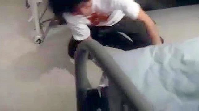 Hot Nurse Takes Charge, Giving Rough Cock Riding On-Duty