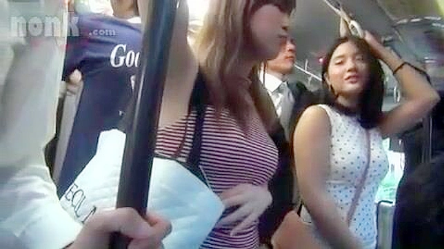 Naughty Teen 18+ Gets & Fucked On Busy Japan Bus Ride