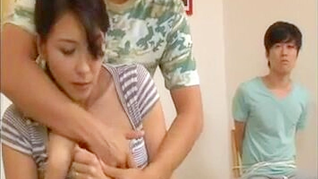 Passionate MILF Tempts His Buddy for Hot Japanese Sex
