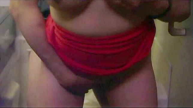 Lusty Flight Attendant Seduces Passenger In Tight Lavatory Spot