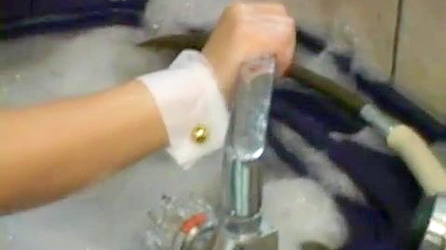 Asian Beauty With Big Tits Gets Fucked Hard In The Bathtub