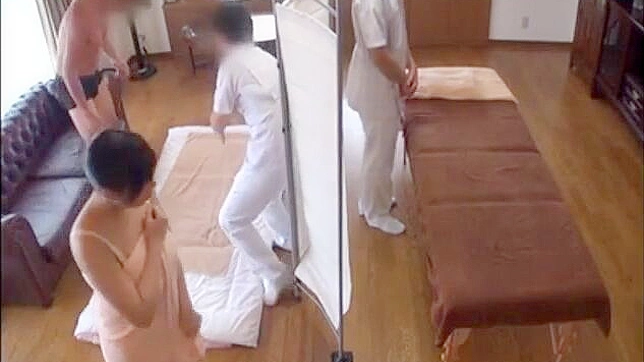 Curvy Wife Gets Fucked By Masseur While Hubby Watches & Jerks Off