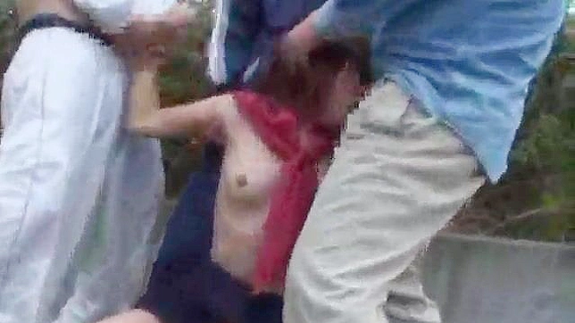 Naughty Japanese Girl 18+ Gets Railed by Locals Before Class Starts