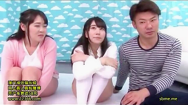 Lucky Teen 18+ Gets Two Slutty Blessings from Japanese Beauties