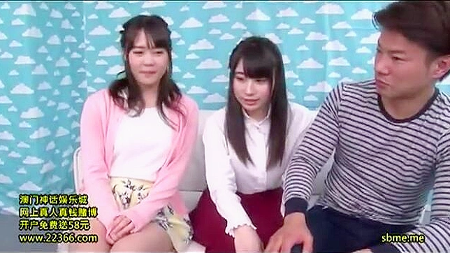 Lucky Teen 18+ Gets Two Slutty Blessings from Japanese Beauties