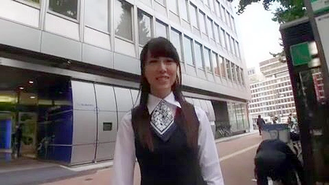 Naughty Japanese Girl 18+ Blows Cock in Bathroom Stall Heat