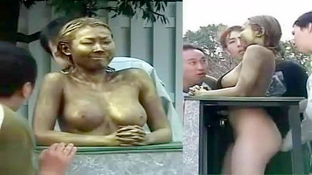Asian Beauty Publicly Shamed & Humiliated in Japan Sexually