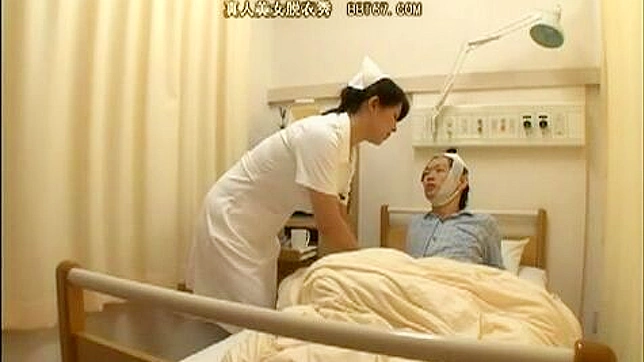 Seductive Japanese Nurse Tempts Her Patient Passionately