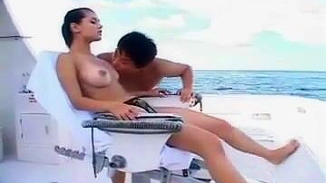 Asian Beauty Enjoys Rich BF's Yacht Sex Adventure