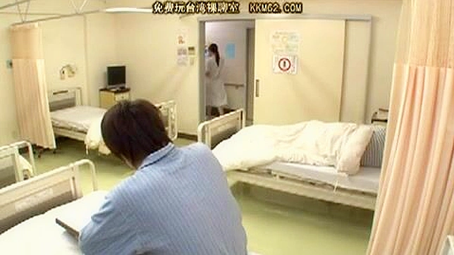 Seductive Hospital Nurse Tempts Ill Patient for Steamy Encounter