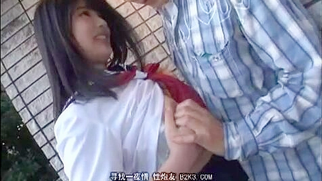 Asian Teen 18+'s Secret Balcony Love Fest with Her Boyfriend