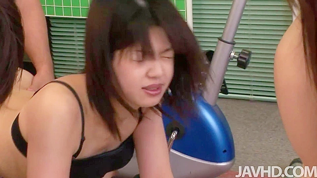 Sporty Babes Get Fondled & Fucked Hard in the Gym by XXX Stars