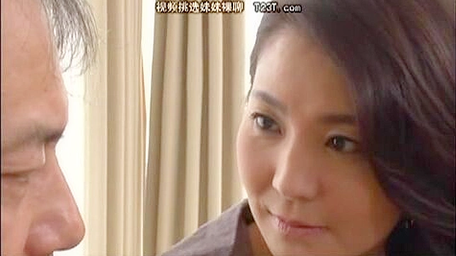 Seductive MILF Tempts Older Guy into Steaming Bedroom Fun