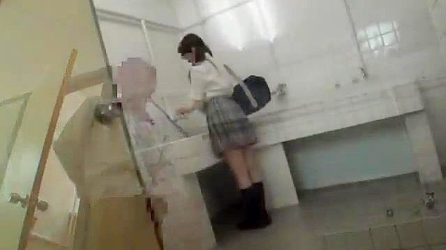 Japan Teens 18+  Experiment With Wild Public Toilet Sex Fantasies