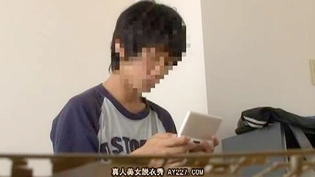 Naughty Japan Student Sneaks Steamy Sex Acts After Class Bell