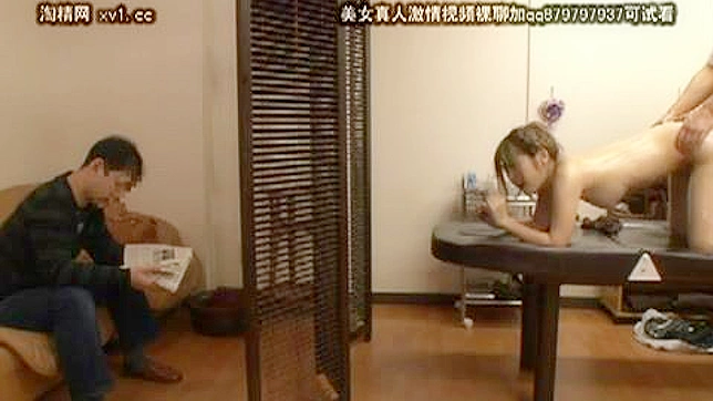 Cuckolded Wife Moaning Pleasurably During Erotic Massage