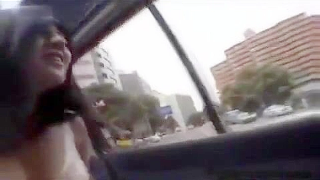 Stranger Fucks Japanese Babe Hard in Public Place